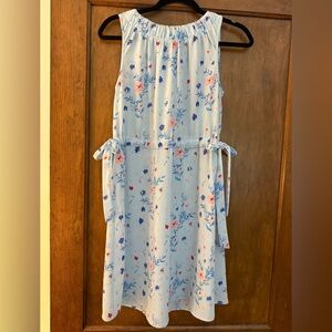 Juicy Couture Floral Mini Dress - Blue and Pink